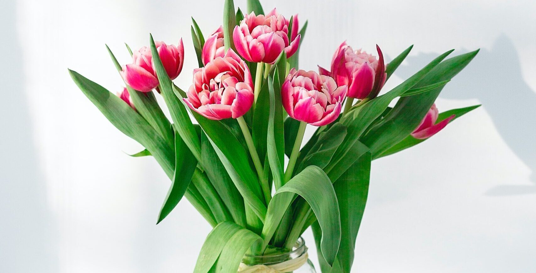 Small bouquet of flowers.